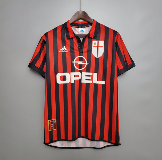 99/00 AC Milan Home Kit